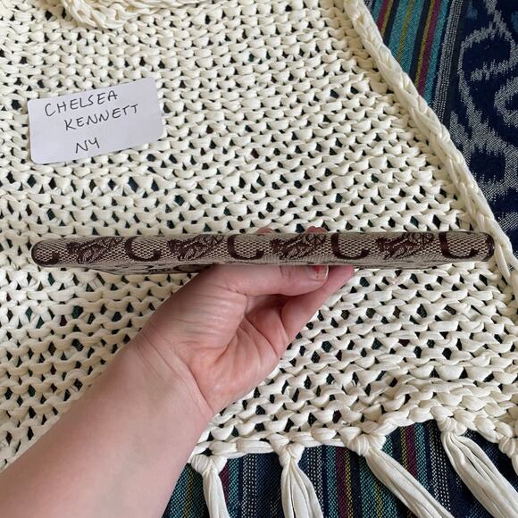 Celine Monogram Logo Macadam Vintage Bifold Wallet - Picture 6 of 12